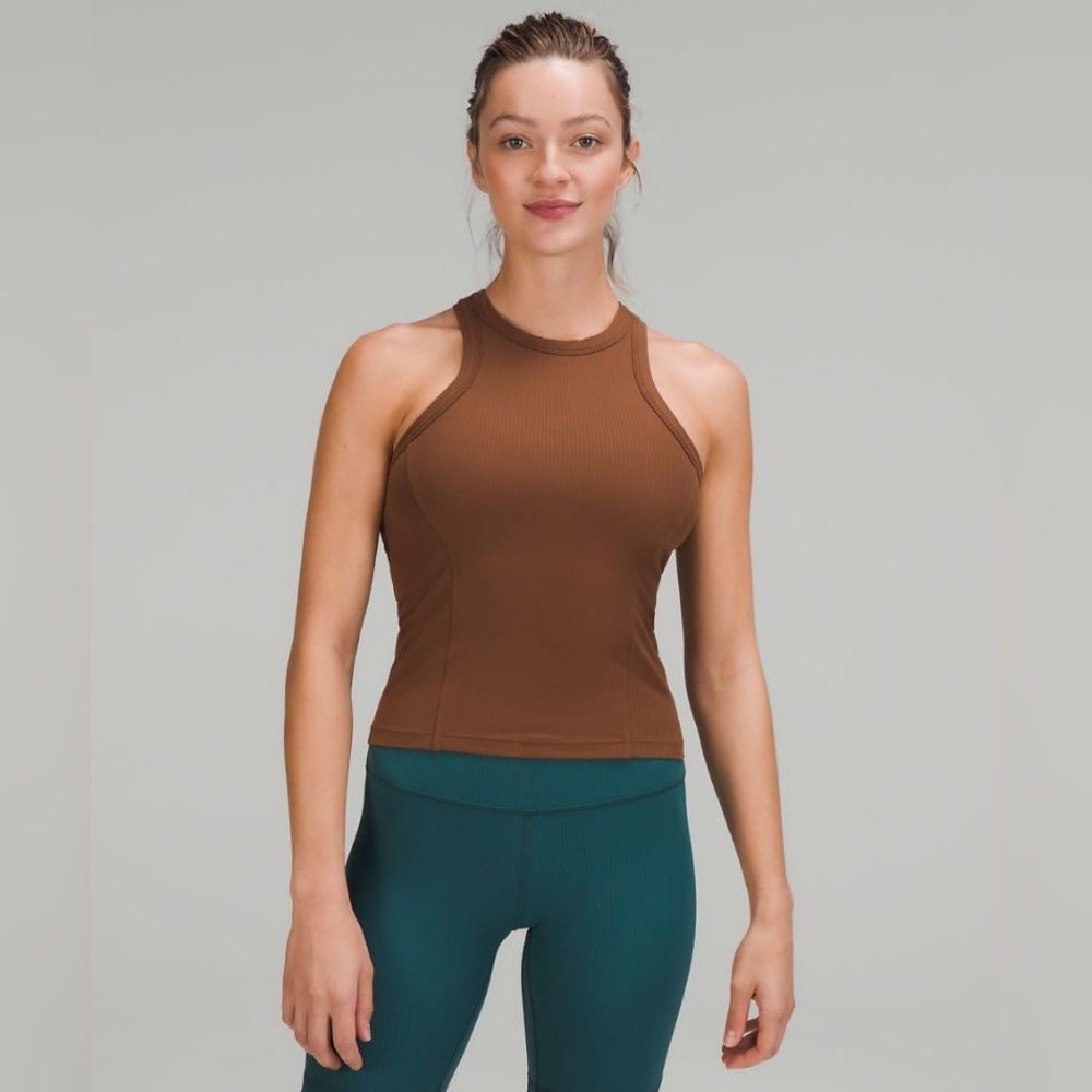 Lululemon Ribbed Nulu Racerback Yoga Tank Top